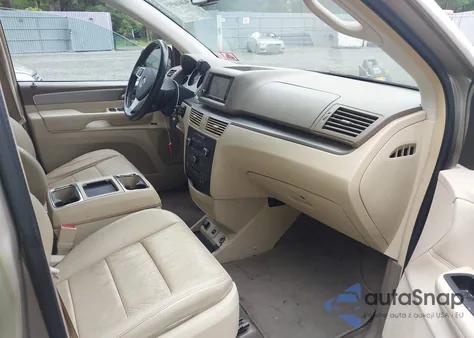 2009 Volkswagen Routan Sel Premium из США, поврежденный, VIN 2V8HW64X89R598857